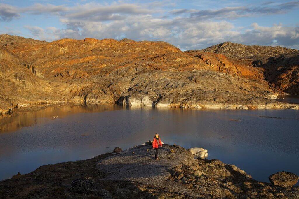 Traversée Upernavik - Kullorsuaq - Soirée au camp 6 le 31 juillet 2012.