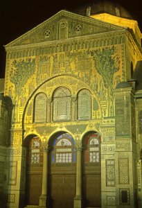 Damas, mosquée des Ommeyades