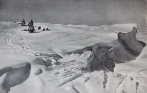 Le glacier du Diable - Novembre 1911.