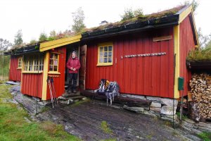 Devant le refuge de  Sætersetra - 15 septembre 2019